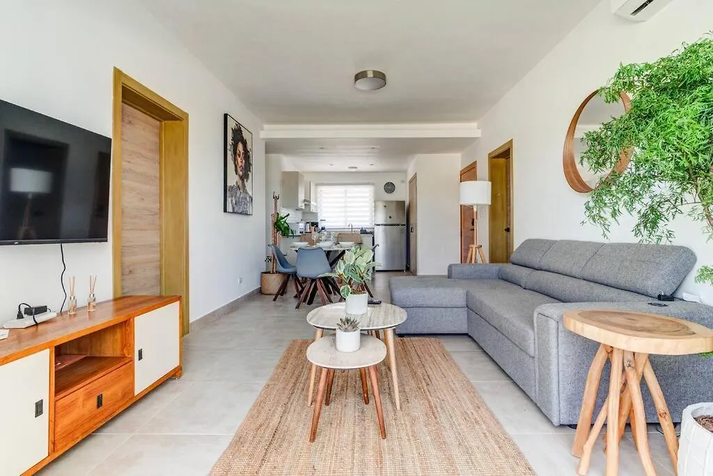 Apartament Moderno, Luminoso, Piscina, Playa Cerca Punta Cana